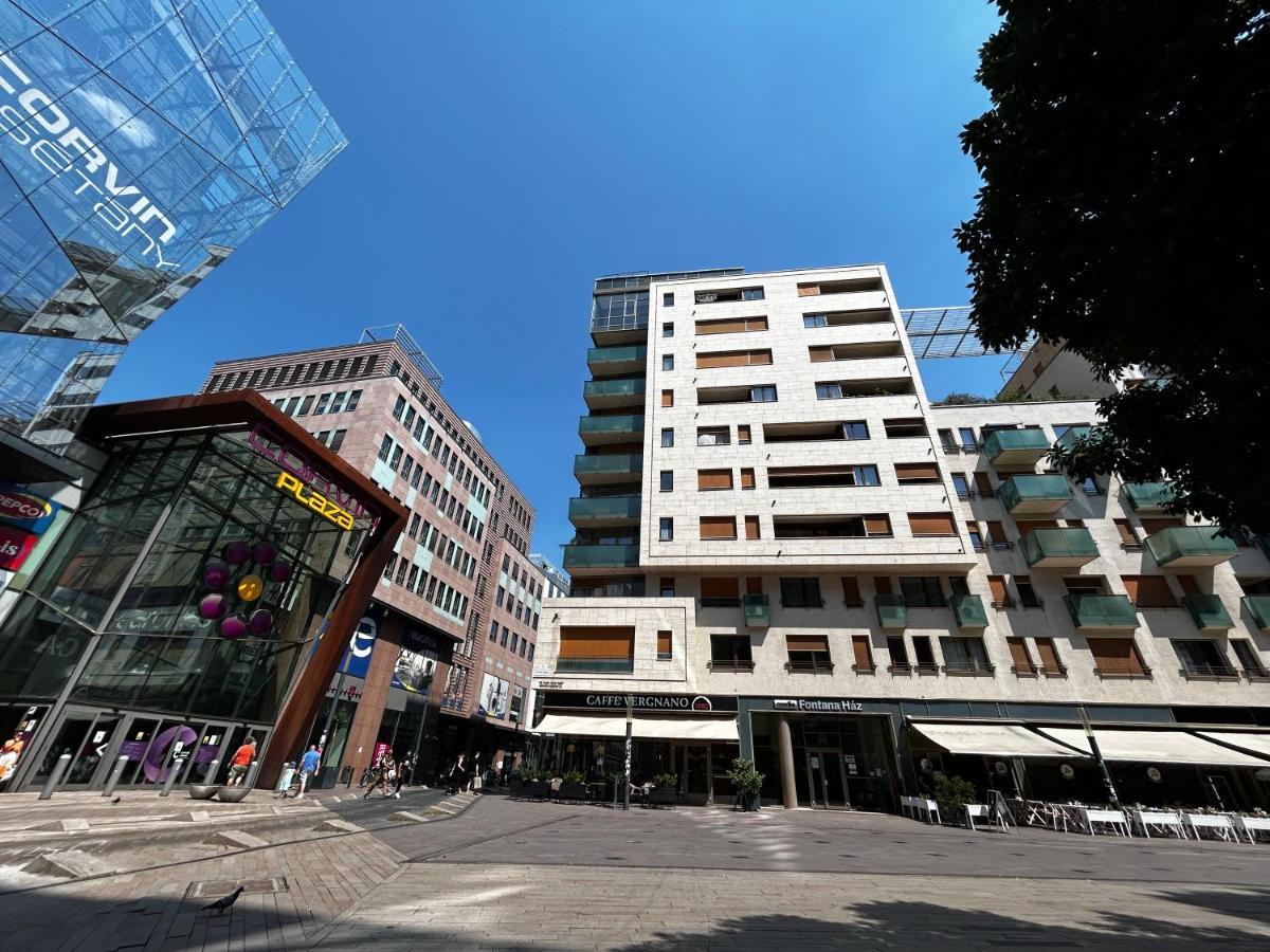 Corvin Boutique Apartment Parking In The Plaza Будапеща Екстериор снимка
